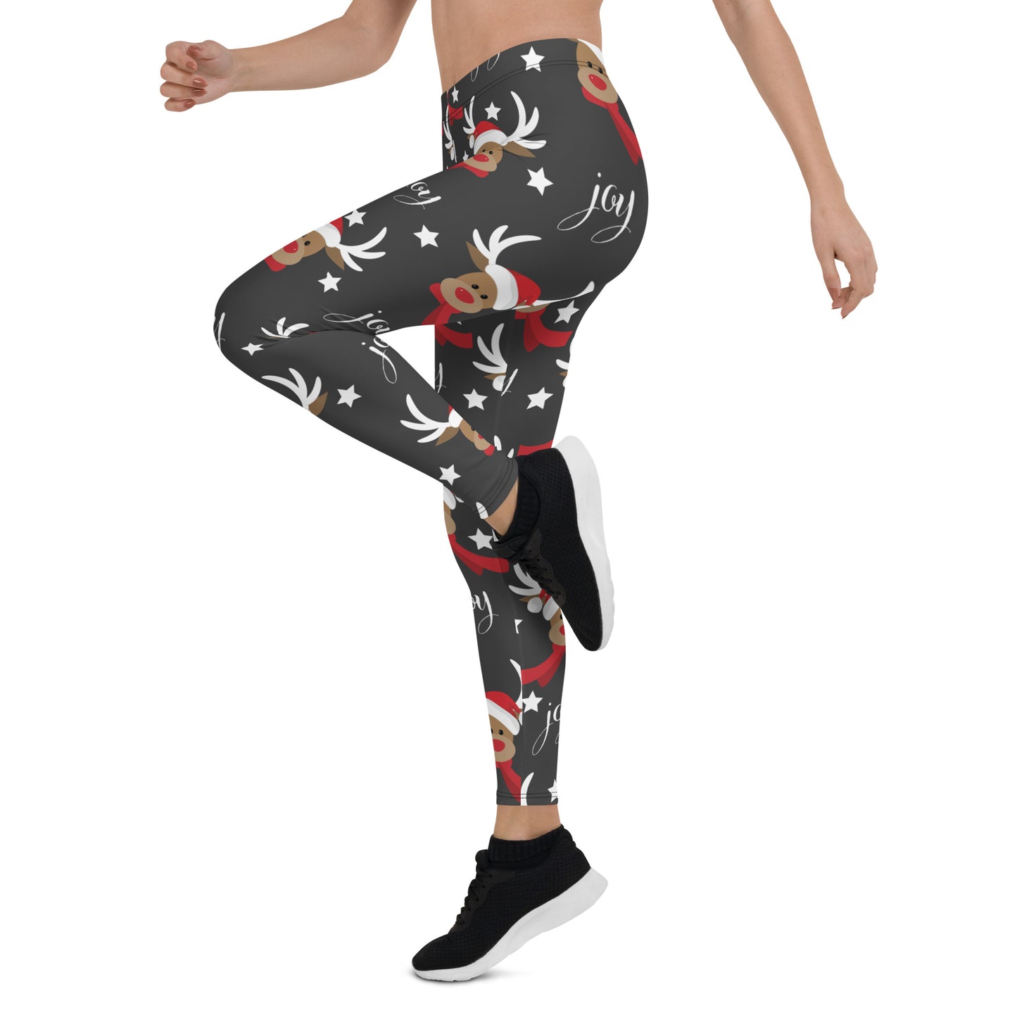 RED NOSED REINDEER LEGGINGS