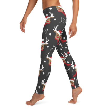 RED NOSED REINDEER LEGGINGS